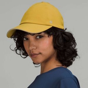 Lululemon fast and free runner hat yellow